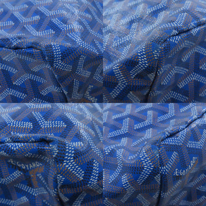 Goyard Coated Canvas Blue Tote Bags