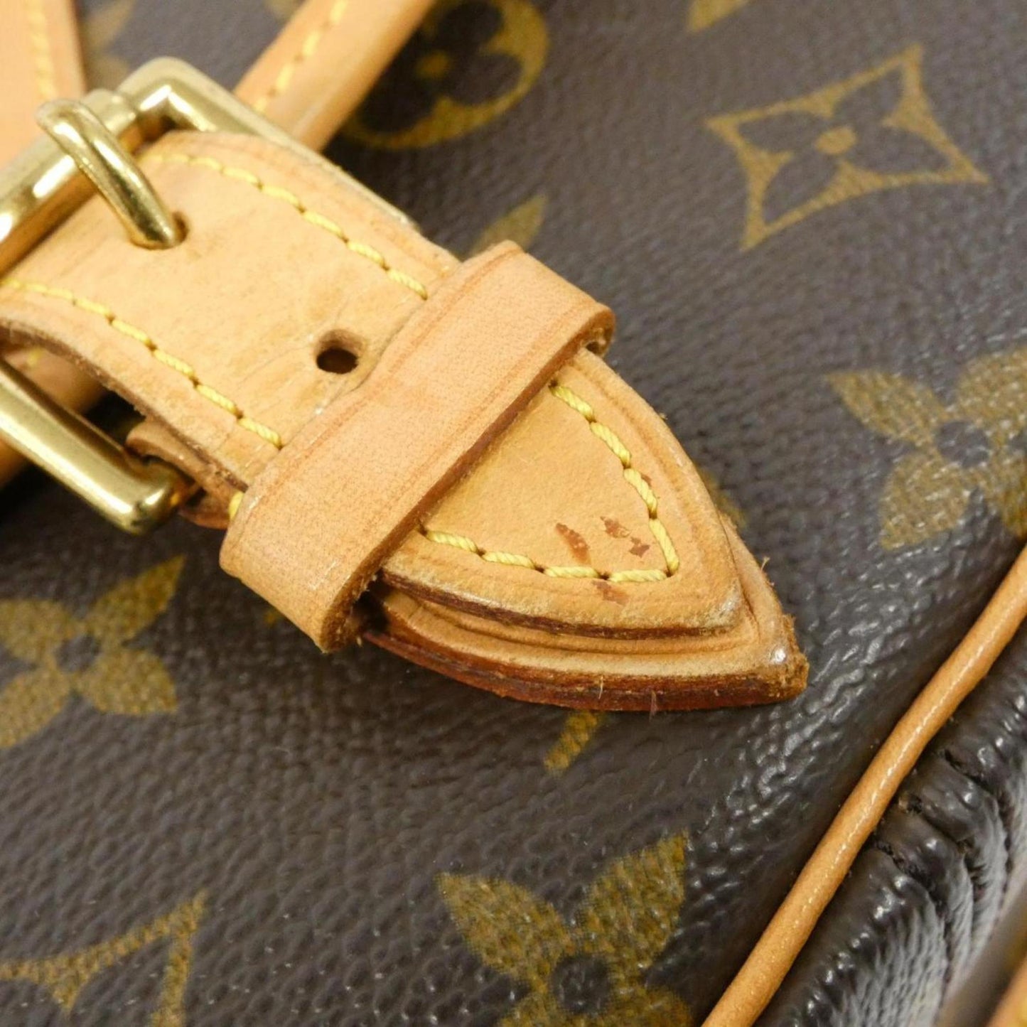 Louis Vuitton Monogram Canvas Brown Shoulder Bags