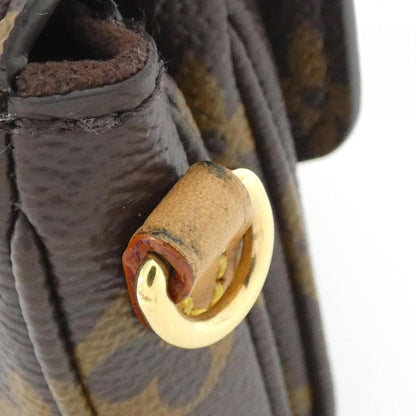 Louis Vuitton Coated Canvas Brown Shoulder Bags
