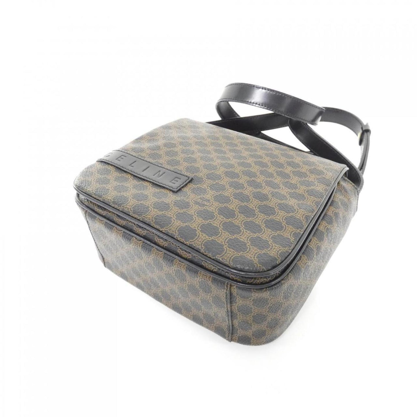Celine Coated Canvas Black Shoulder Bags