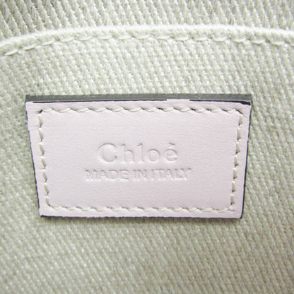 Chloé Canvas Gray Shoulder Bags