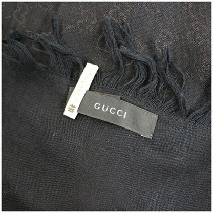 Gucci Silk Black Scarves