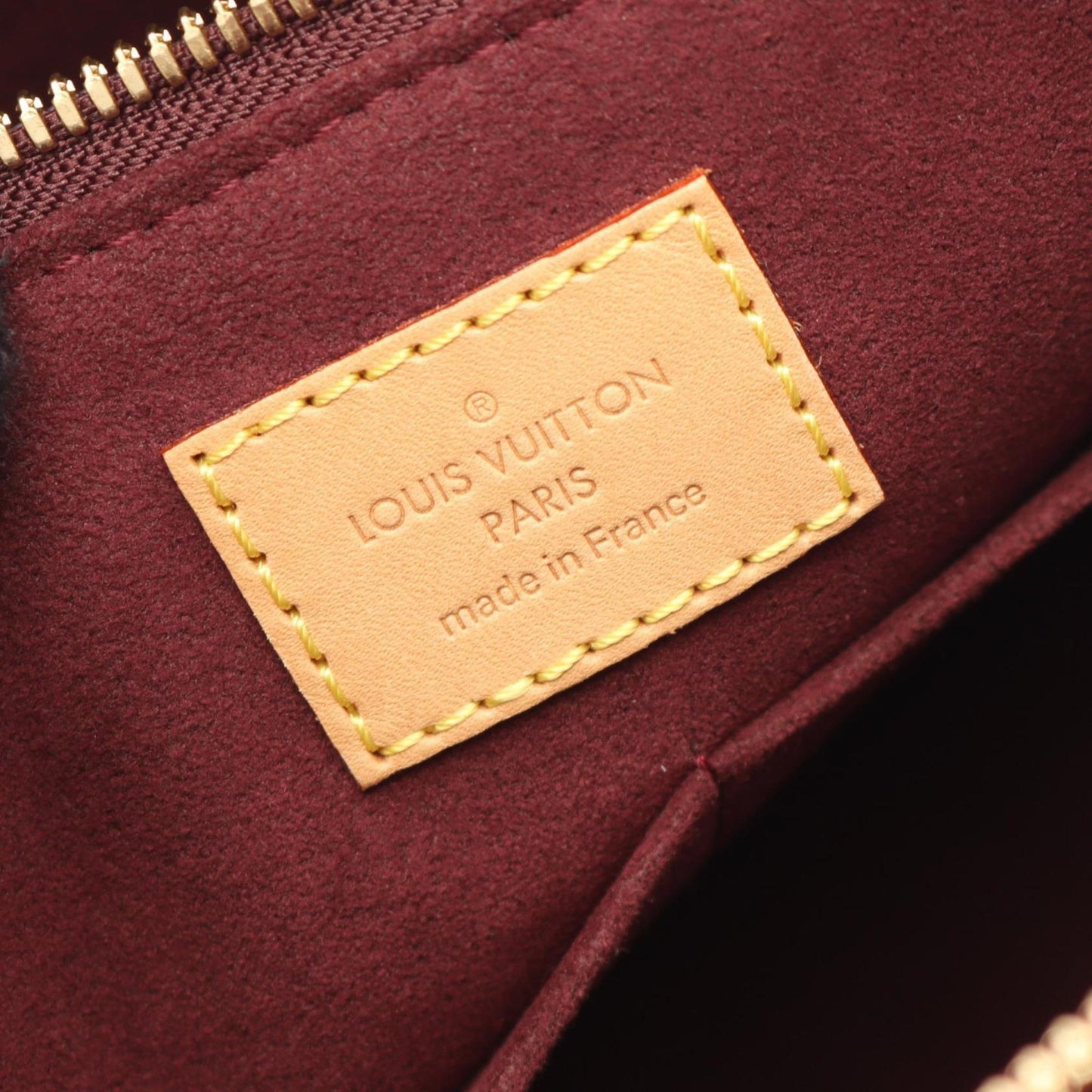 Louis Vuitton Coated Canvas Brown Handbags