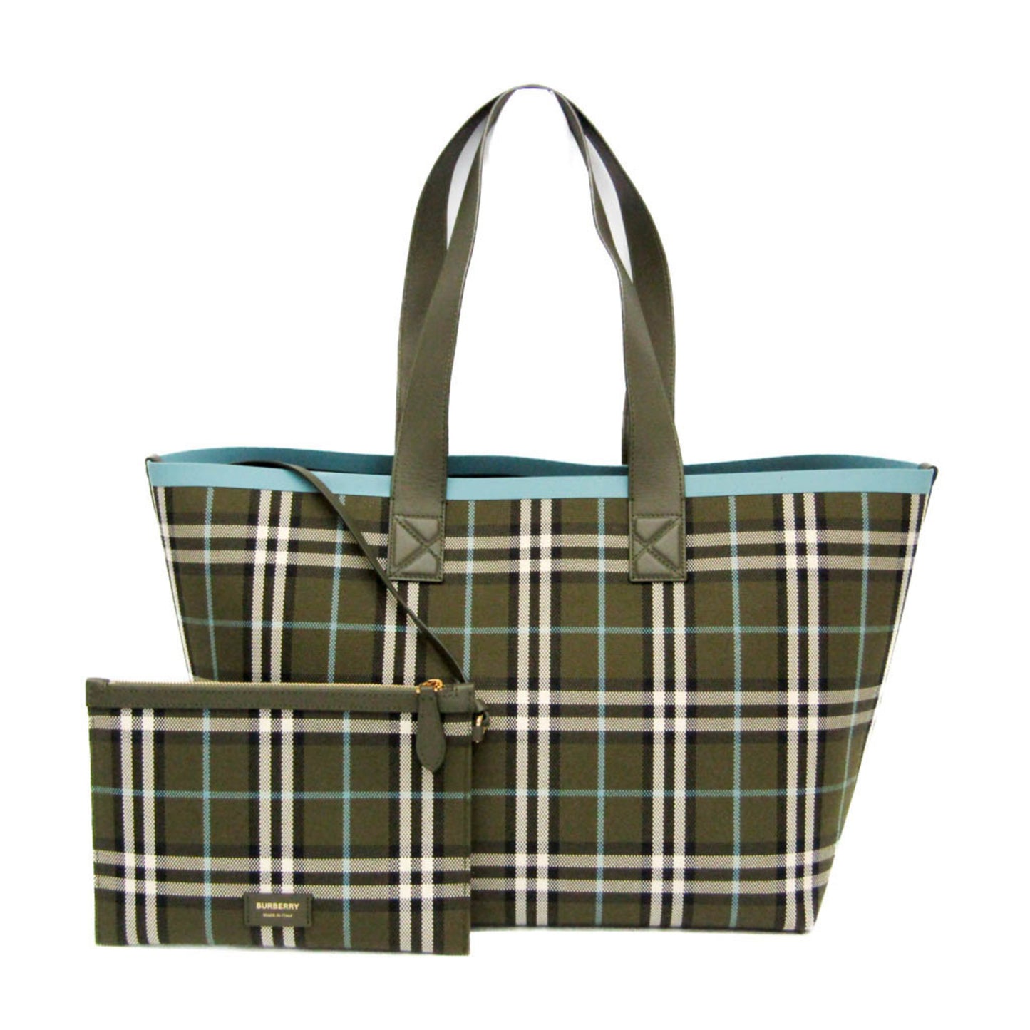 Burberry Canvas Blue Tote Bags