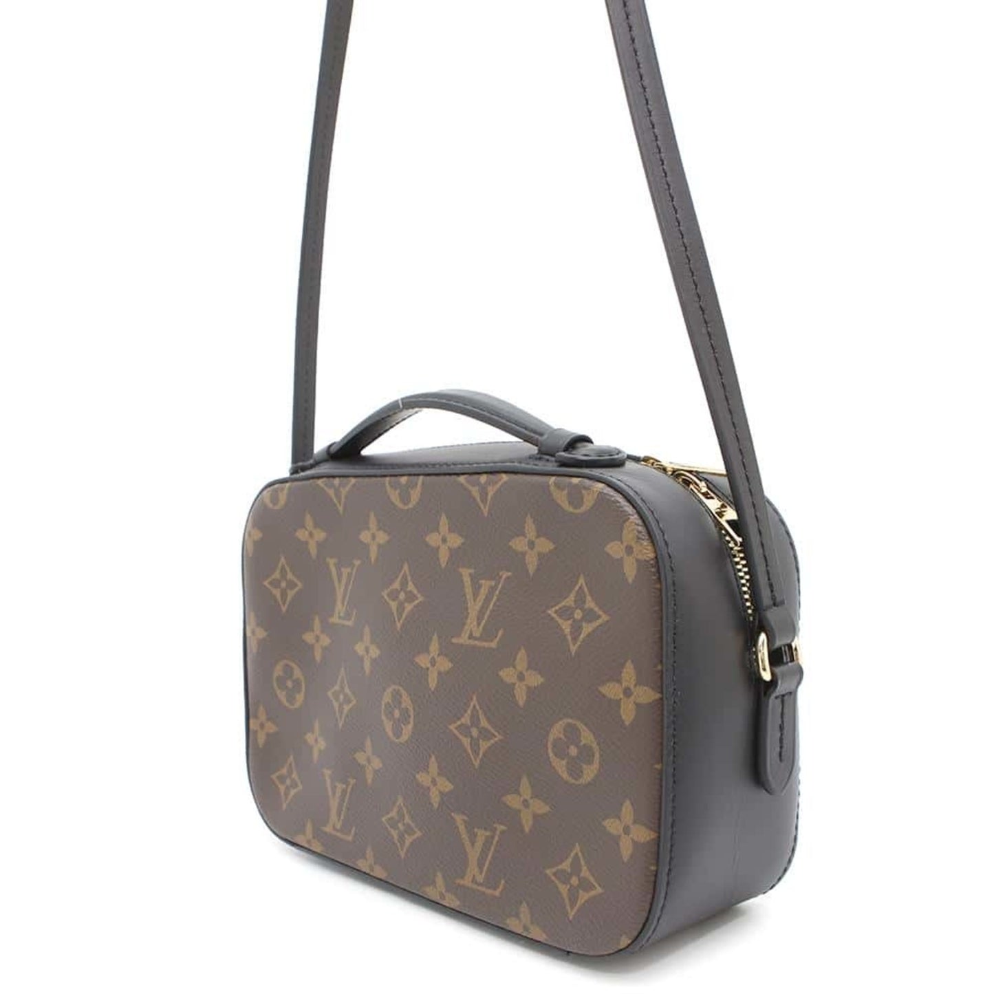 Louis Vuitton Monogram Canvas Black Shoulder Bags