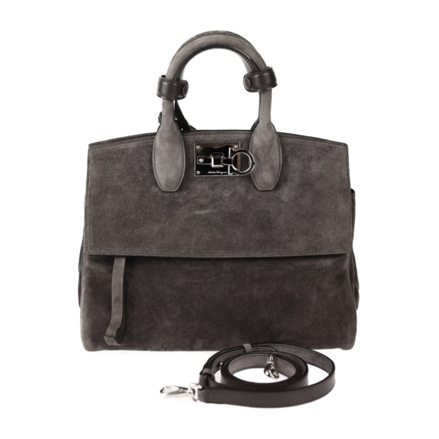 Salvatore Ferragamo Other Leather Gray Handbags