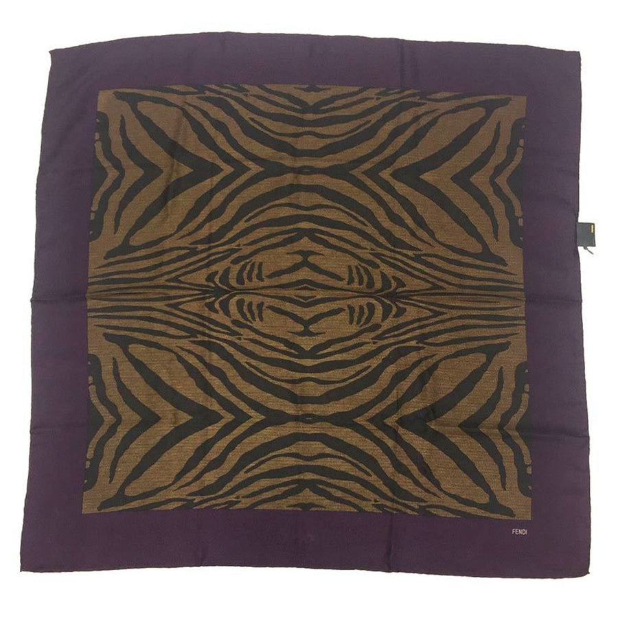 Fendi Silk Red Scarves