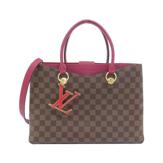 Louis Vuitton Coated Canvas Brown Handbags