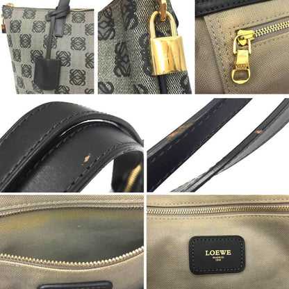 Loewe Pvc Black Tote Bags