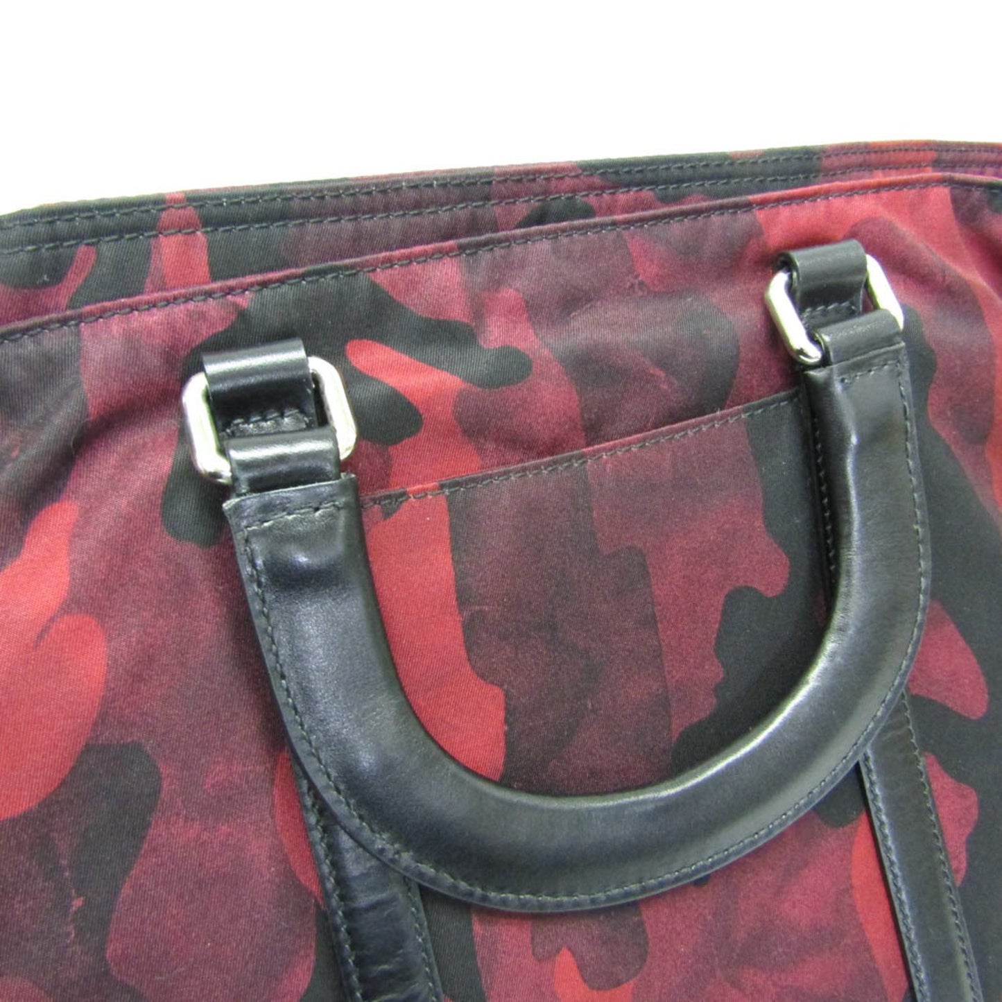 Prada Nylon Red Shoulder Bags