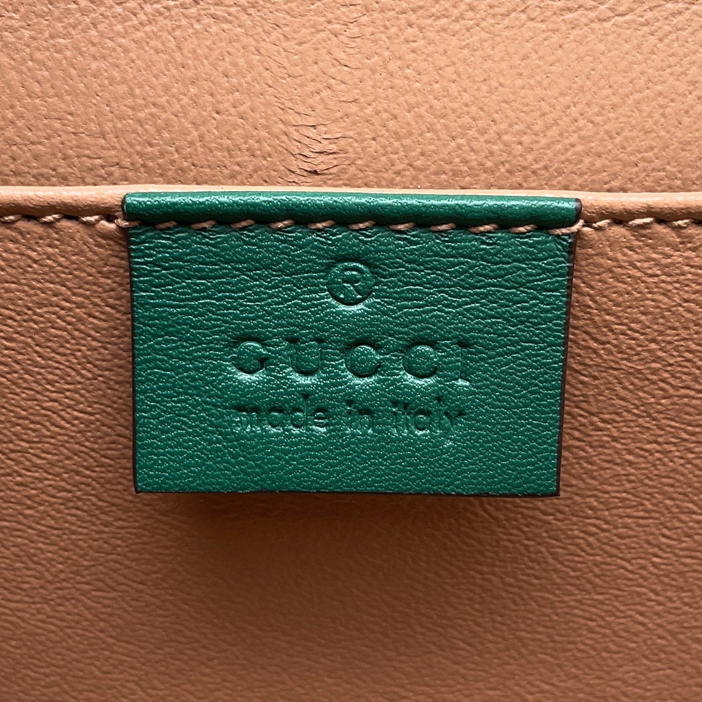 Gucci Patent Green Handbags