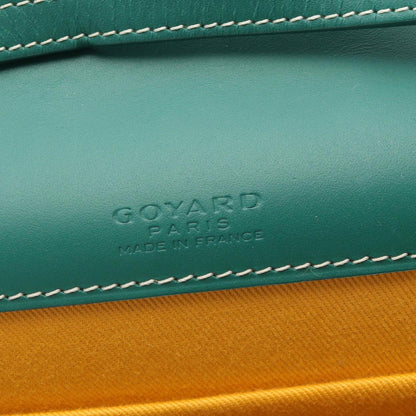 Goyard Coated Canvas Green Clutch Bags