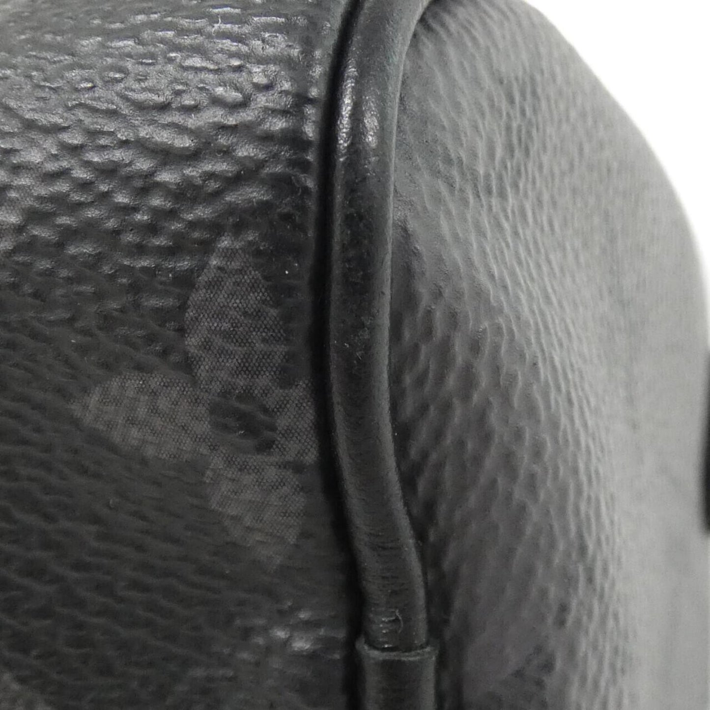 Louis Vuitton Coated Canvas Black Travel Bags