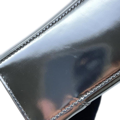 Balenciaga Patent Silver Handbags