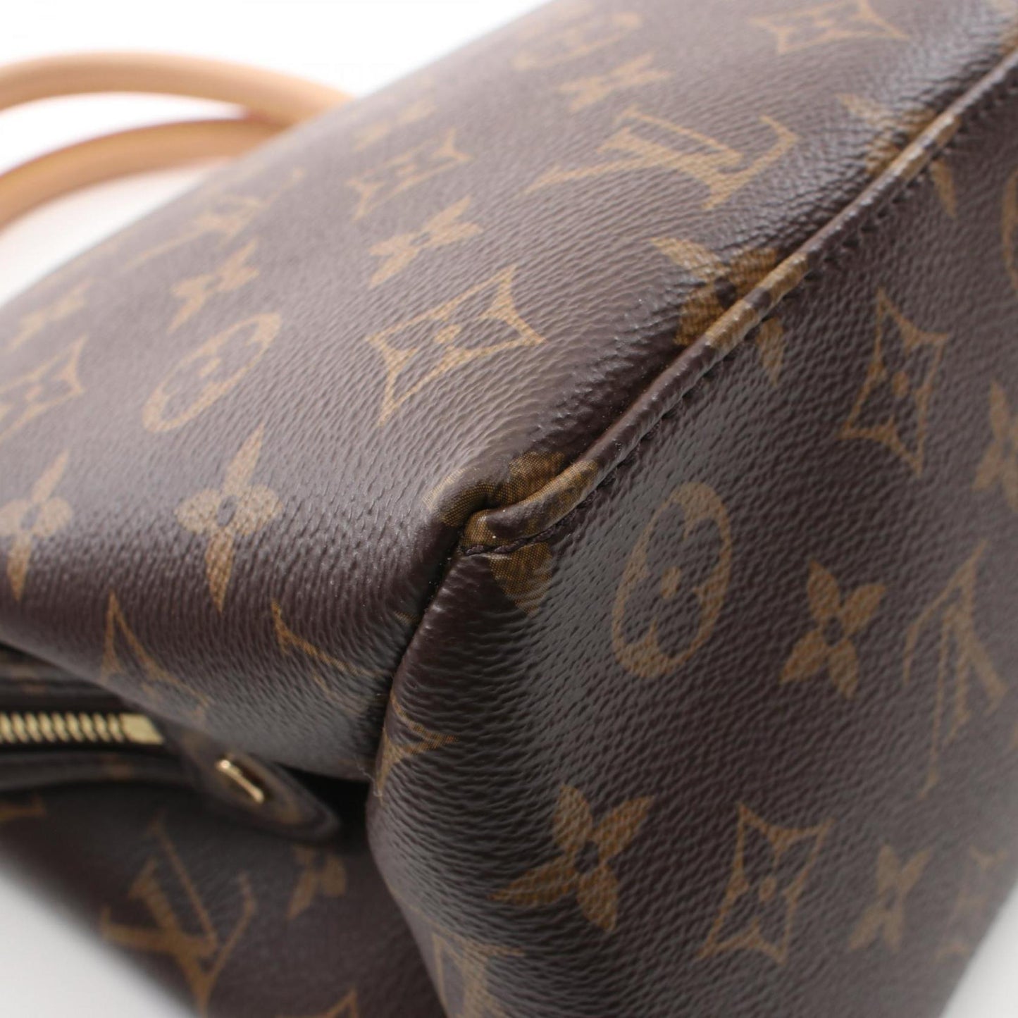 Louis Vuitton Coated Canvas Brown Handbags
