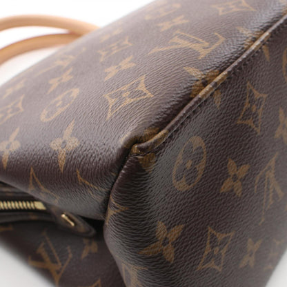 Louis Vuitton Coated Canvas Brown Handbags