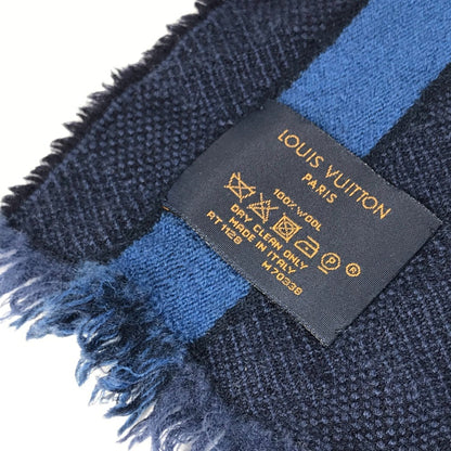 Louis Vuitton Wool Blue Scarves