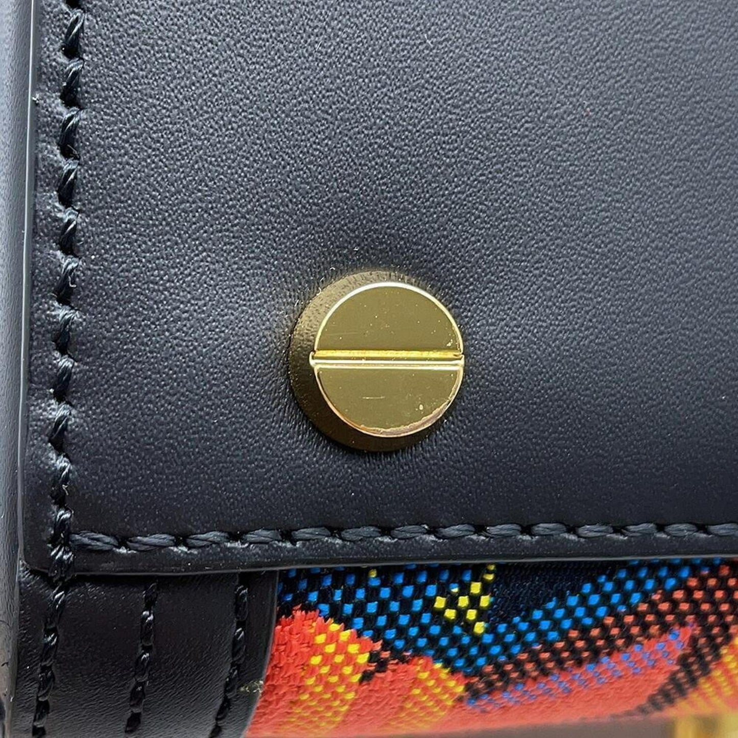 Mcm Canvas Black Handbags