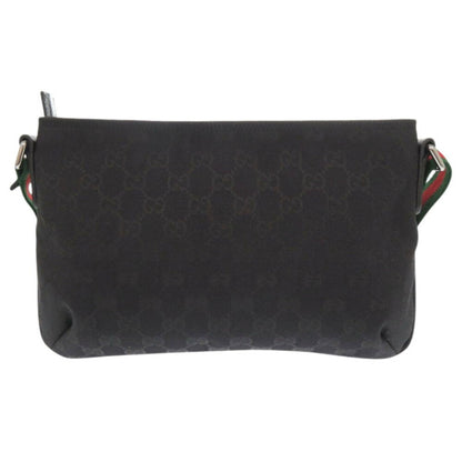 Gucci Canvas Black Shoulder Bags
