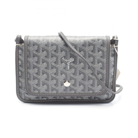 Goyard Coated Canvas Gray Shoulder Bags