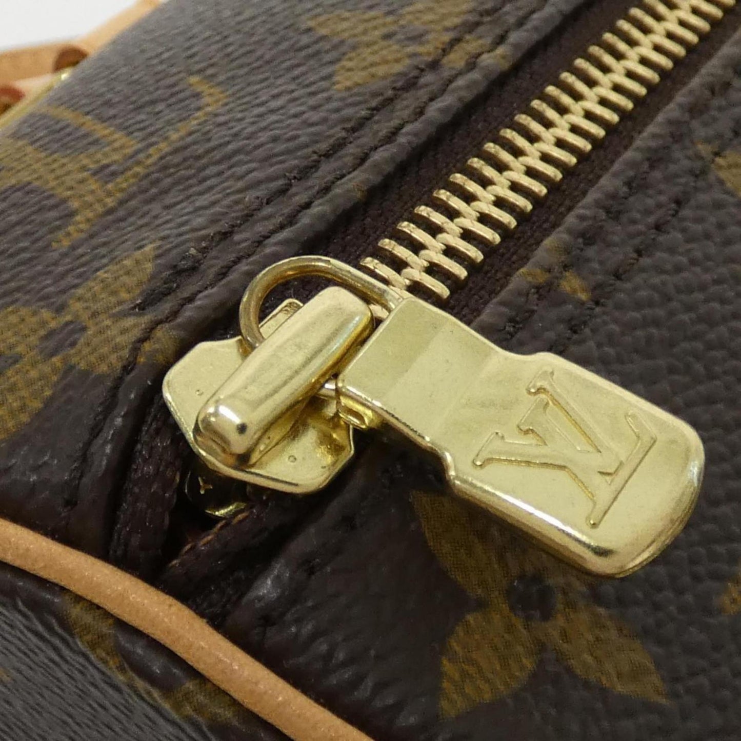 Louis Vuitton Coated Canvas Brown Handbags