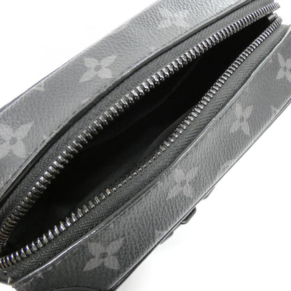 Louis Vuitton Coated Canvas Black Shoulder Bags