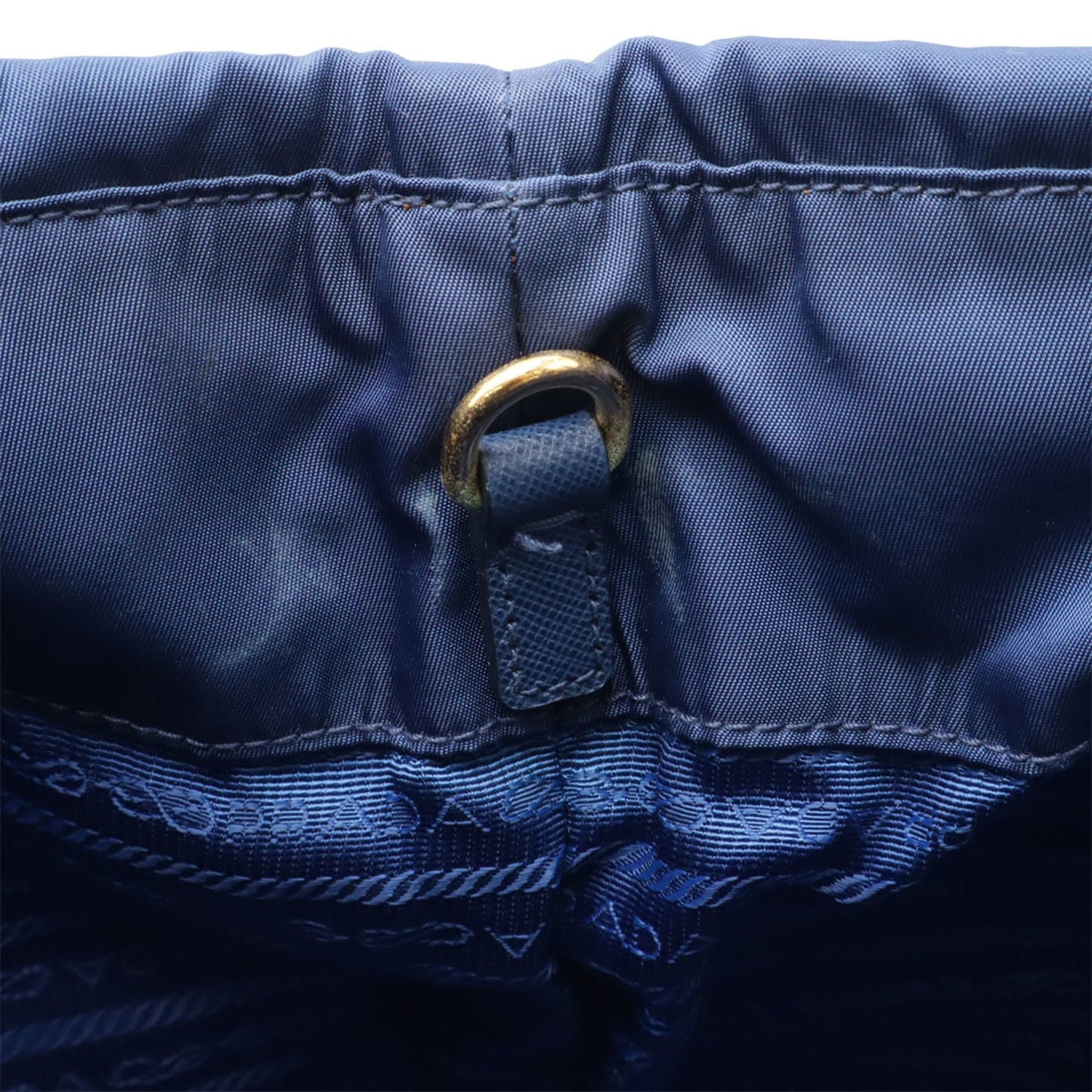 Prada Nylon Blue Handbags
