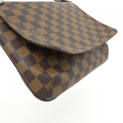 Louis Vuitton Coated Canvas Brown Shoulder Bags