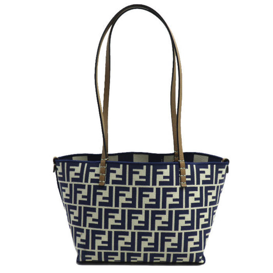 Fendi Canvas Blue Tote Bags