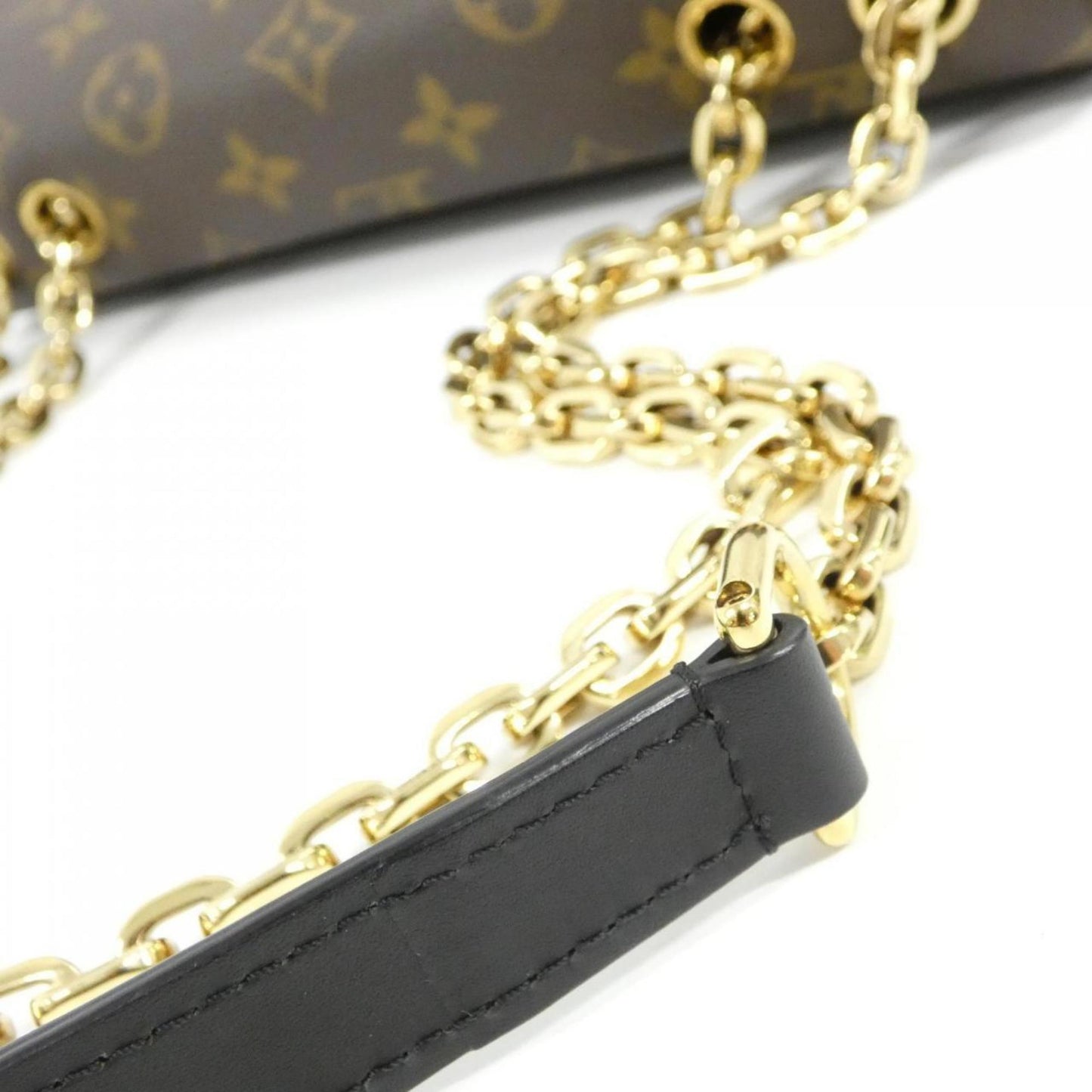 Louis Vuitton Monogram Canvas Black Shoulder Bags