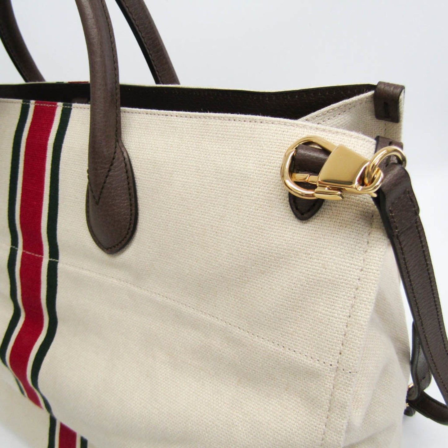 Gucci Canvas White Shoulder Bags