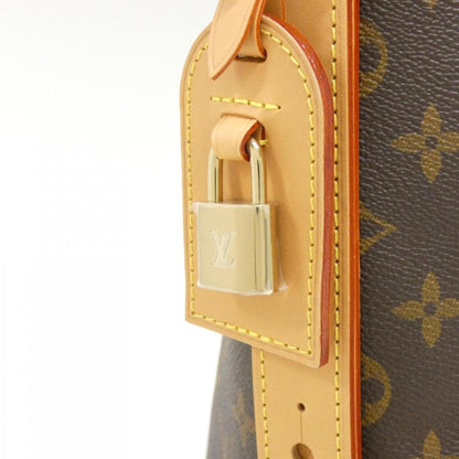 Louis Vuitton Coated Canvas Brown Shoulder Bags