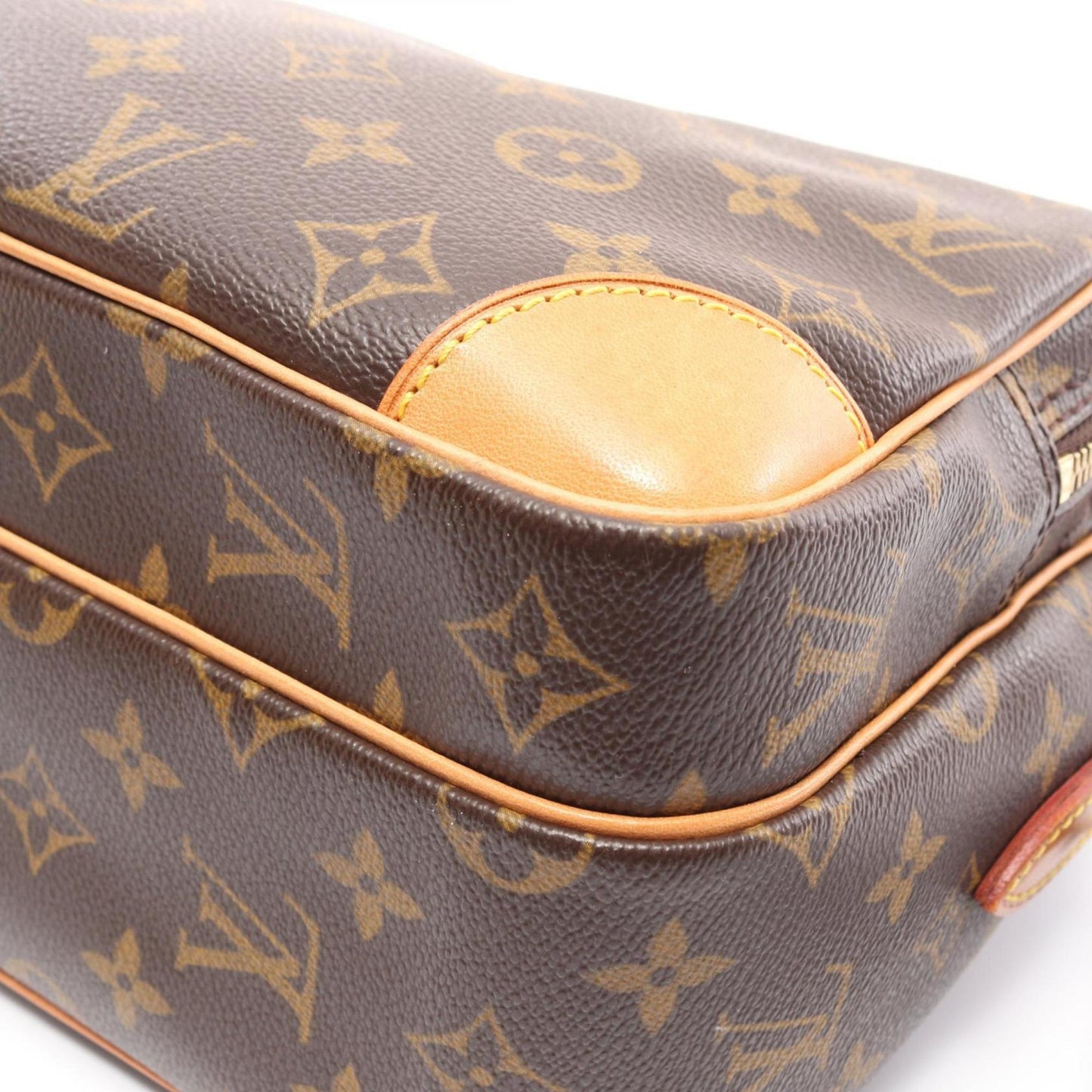 Louis Vuitton Coated Canvas Brown Shoulder Bags