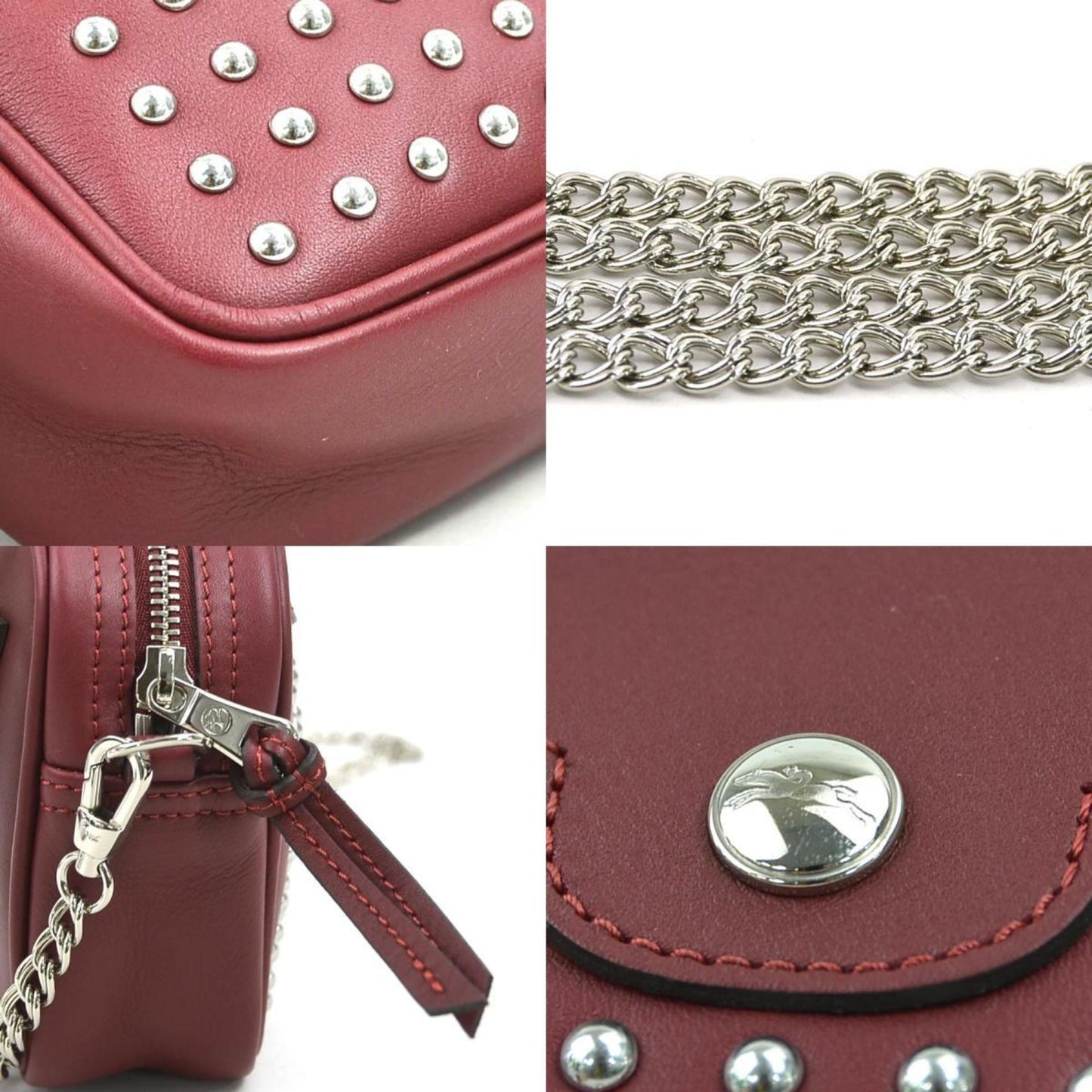 Longchamp Others Red Shoulder Bags