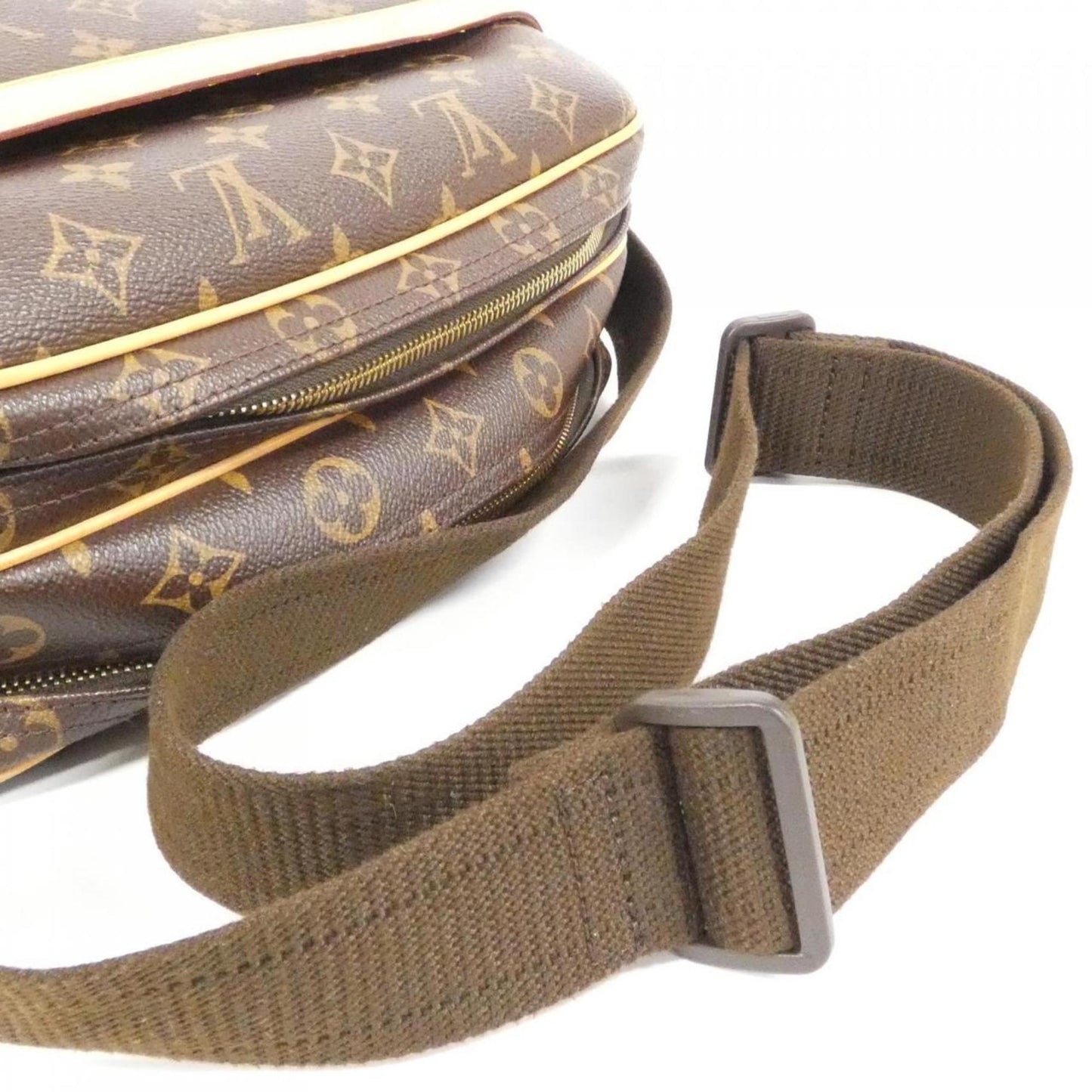 Louis Vuitton Coated Canvas Brown Shoulder Bags