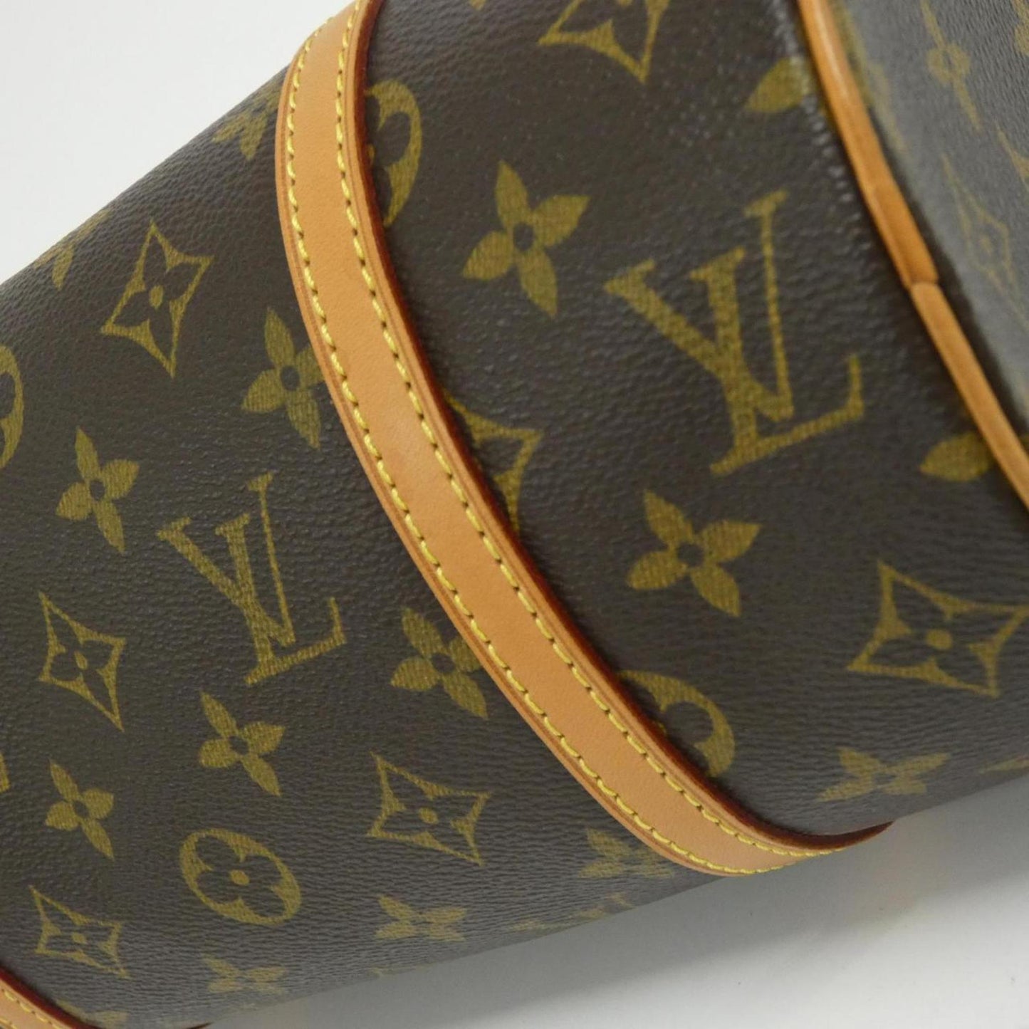 Louis Vuitton Coated Canvas Brown Handbags