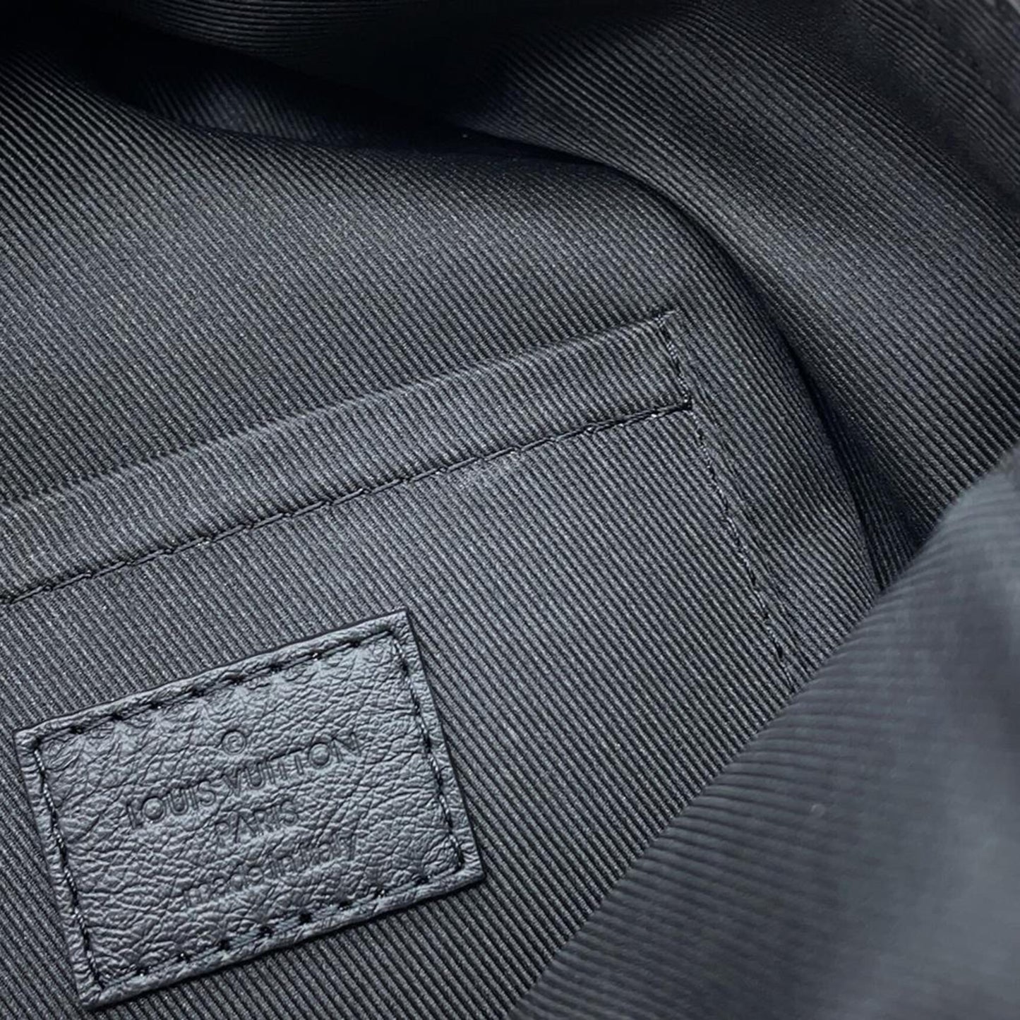 Louis Vuitton Monogram Canvas Black Backpacks