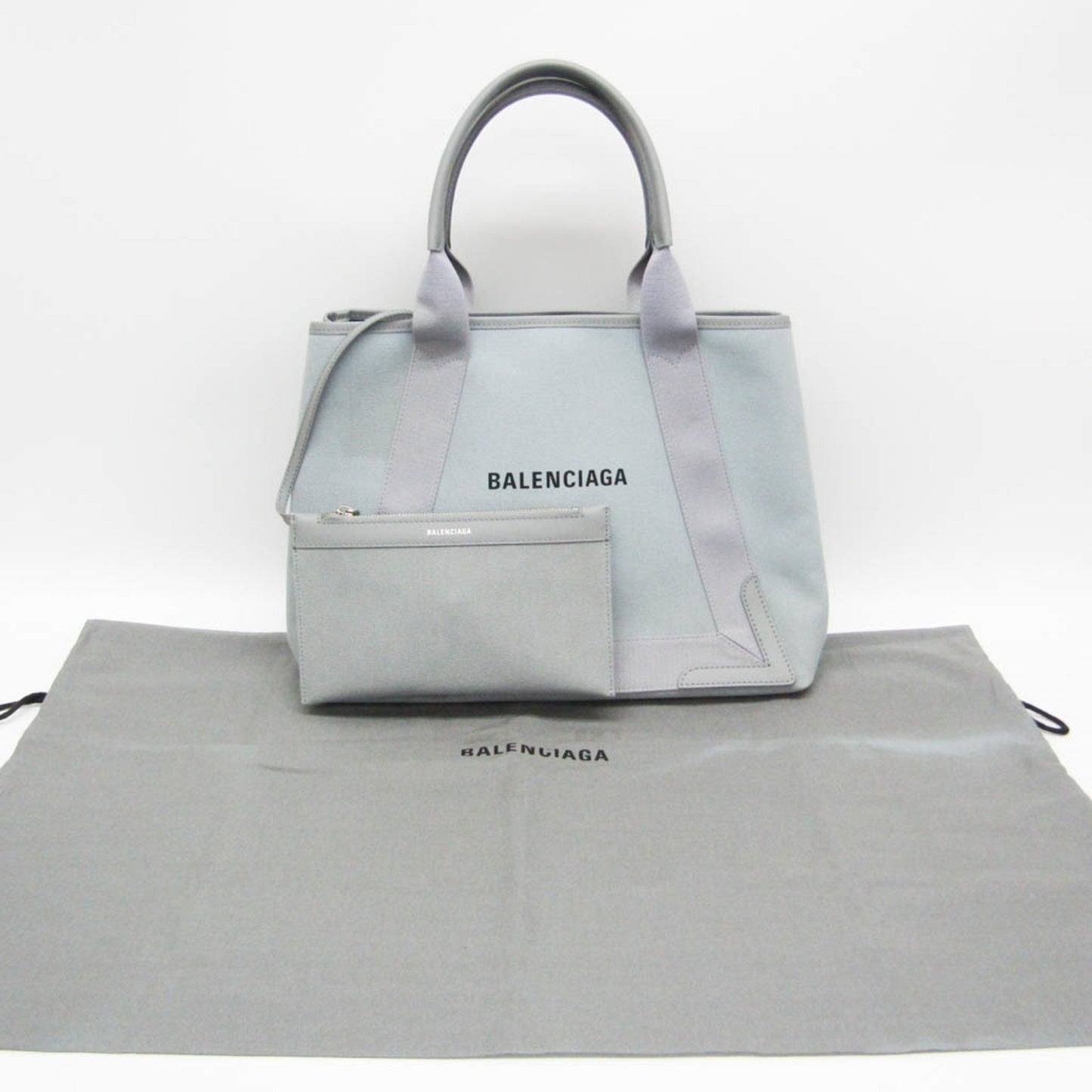 Balenciaga Canvas Blue Tote Bags