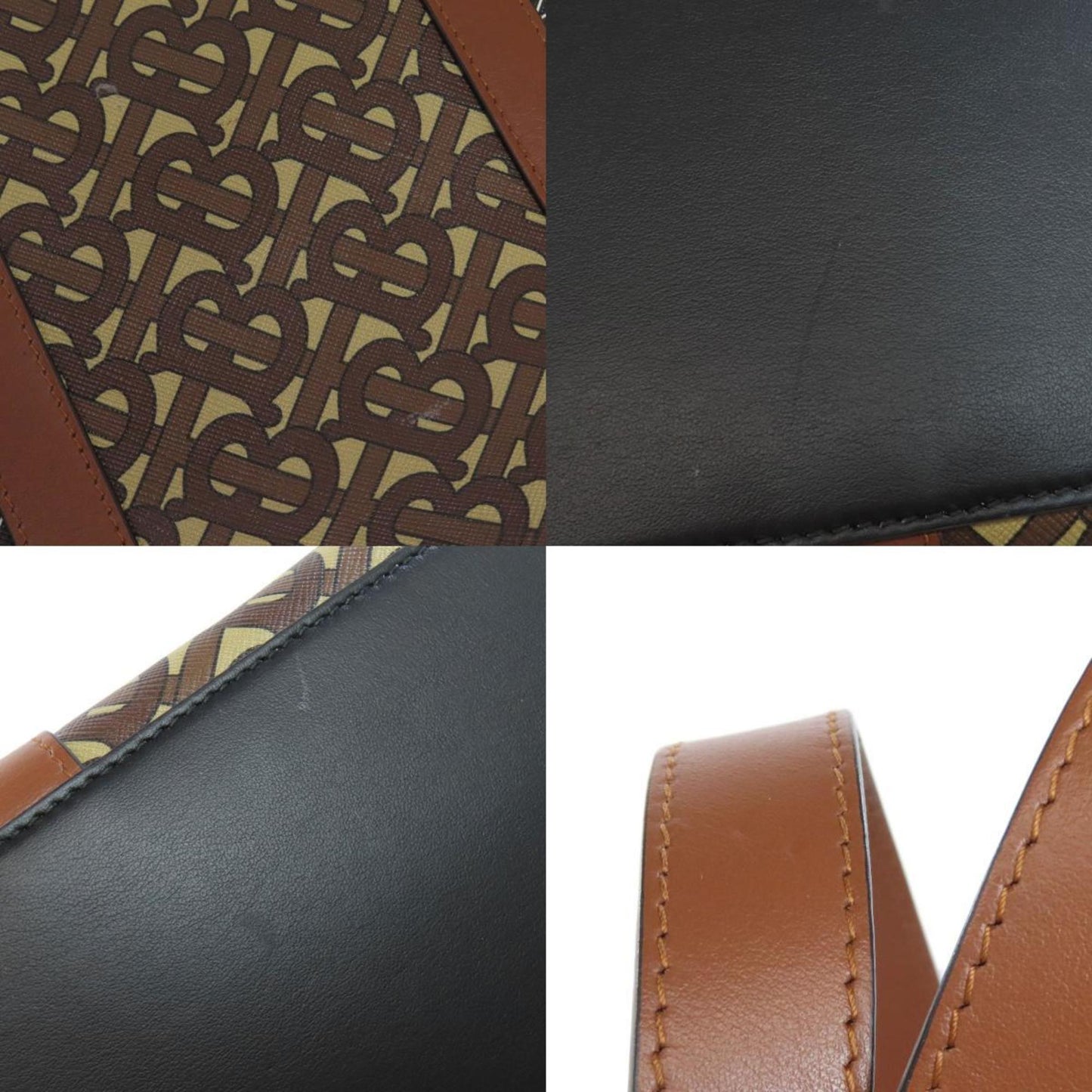 Burberry Pvc Brown Tote Bags