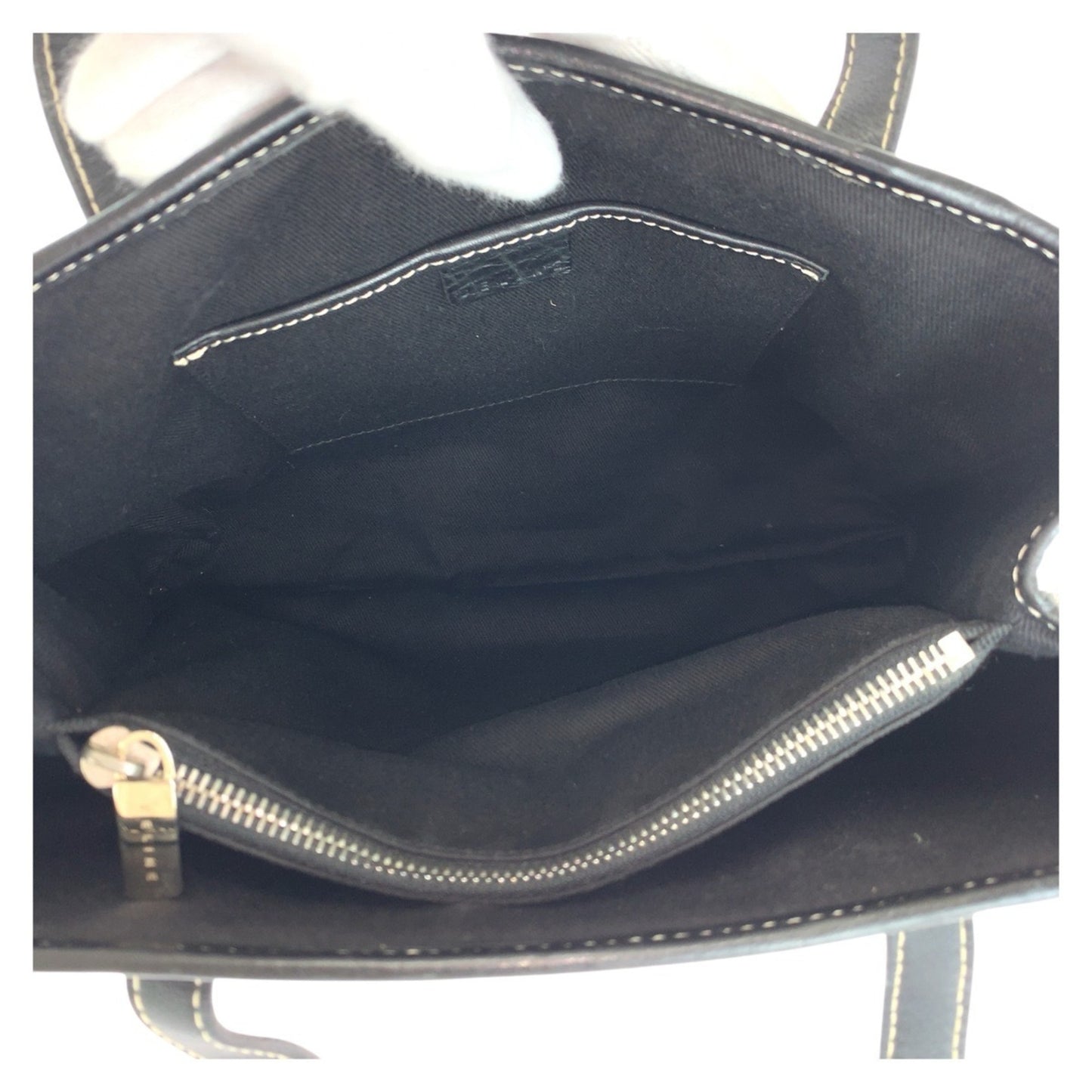 Celine Canvas Black Handbags