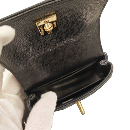 Chanel Calfskin Black Backpacks