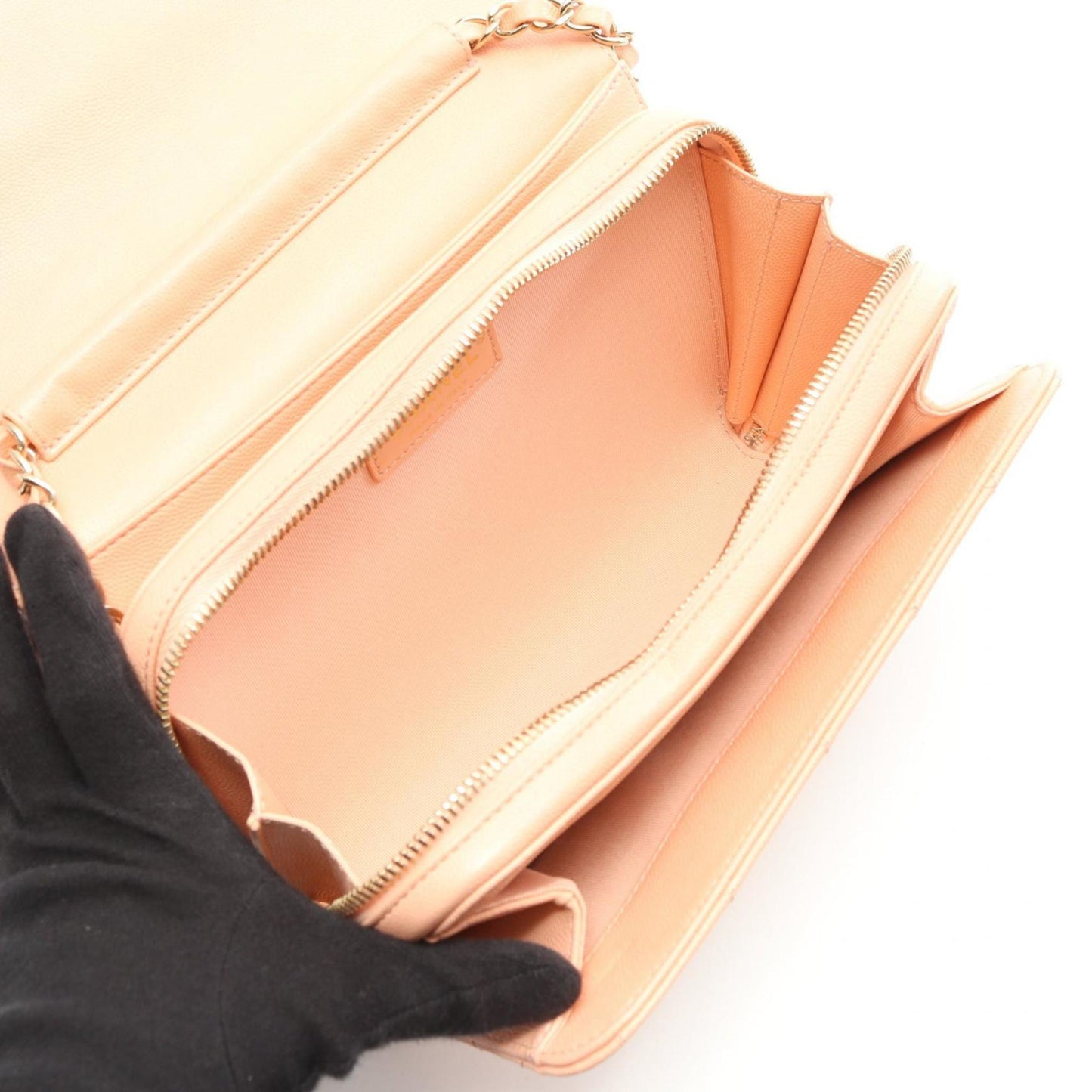 Chanel Calfskin Pink Shoulder Bags