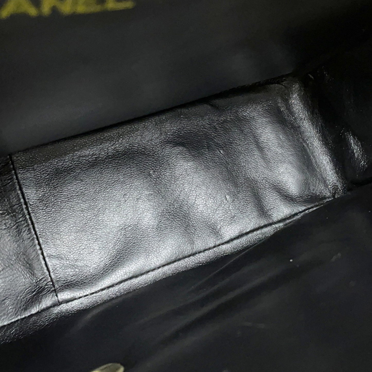 Chanel Calfskin Black Shoulder Bags