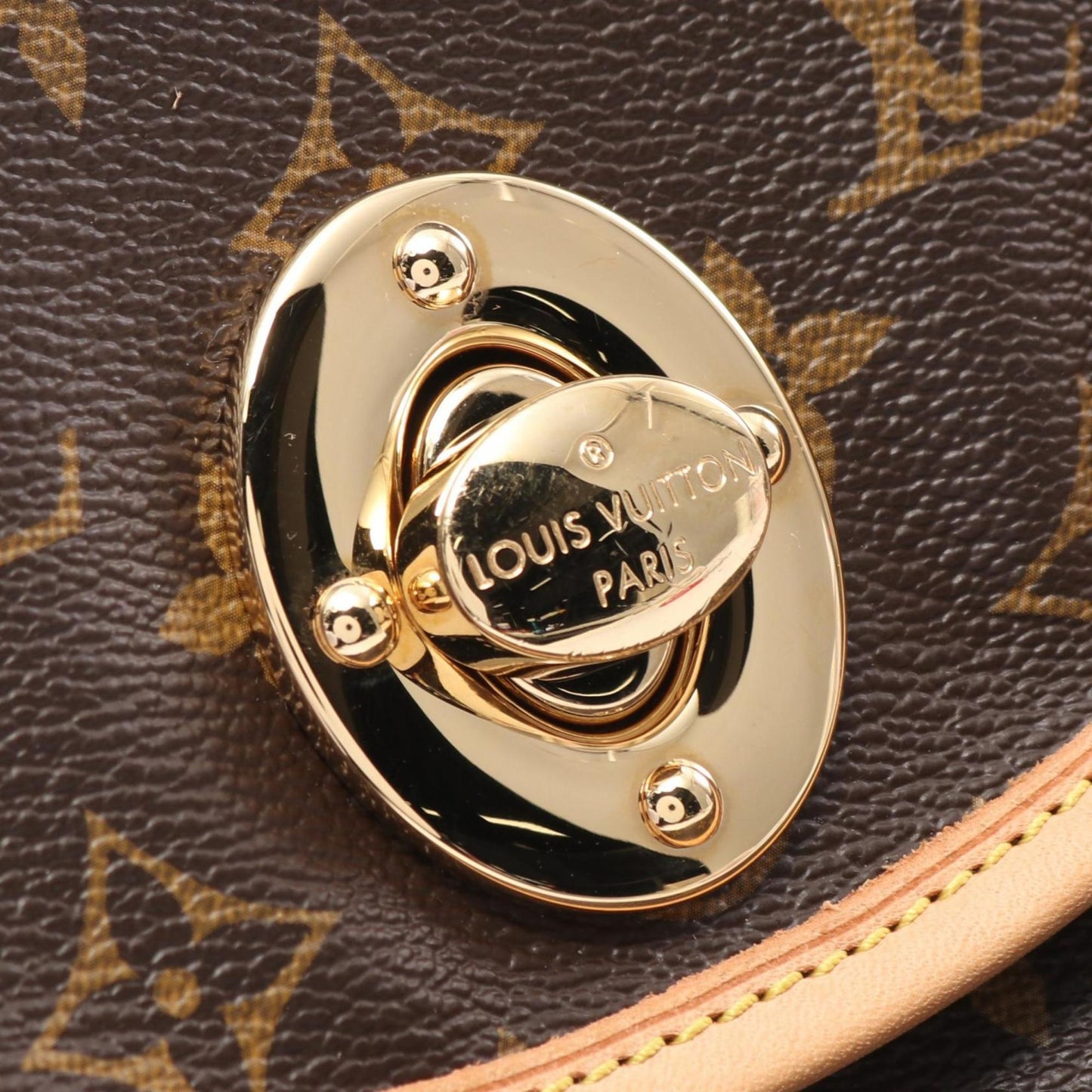 Louis Vuitton Monogram Canvas Brown Shoulder Bags