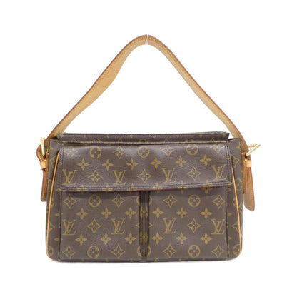 Louis Vuitton Coated Canvas Brown Shoulder Bags