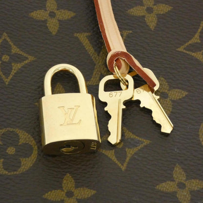 Louis Vuitton Coated Canvas Brown Handbags