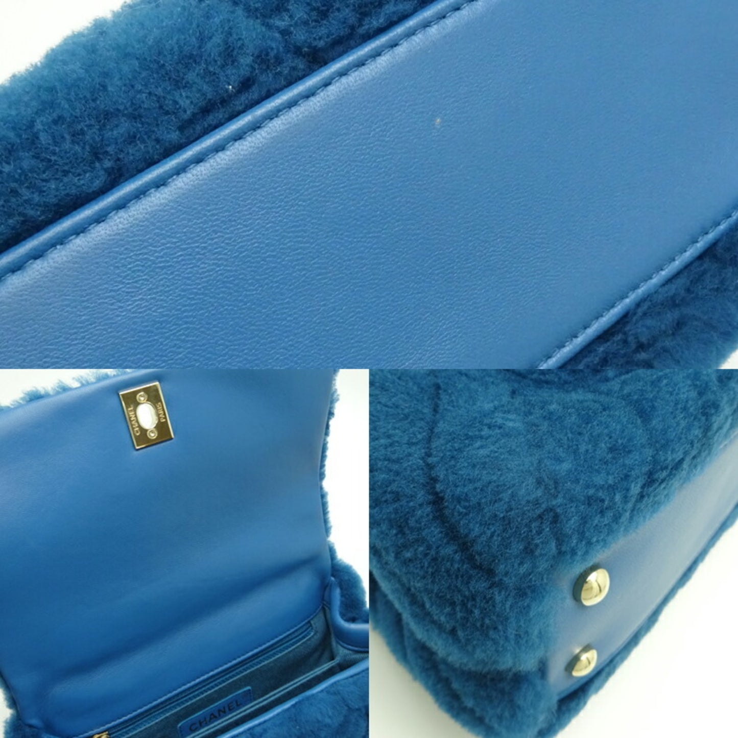 Chanel Others Blue Handbags