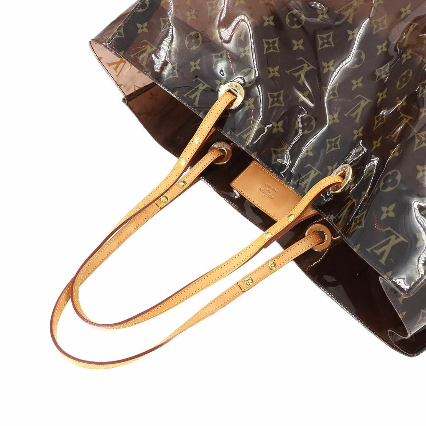 Louis Vuitton Pvc Brown Tote Bags