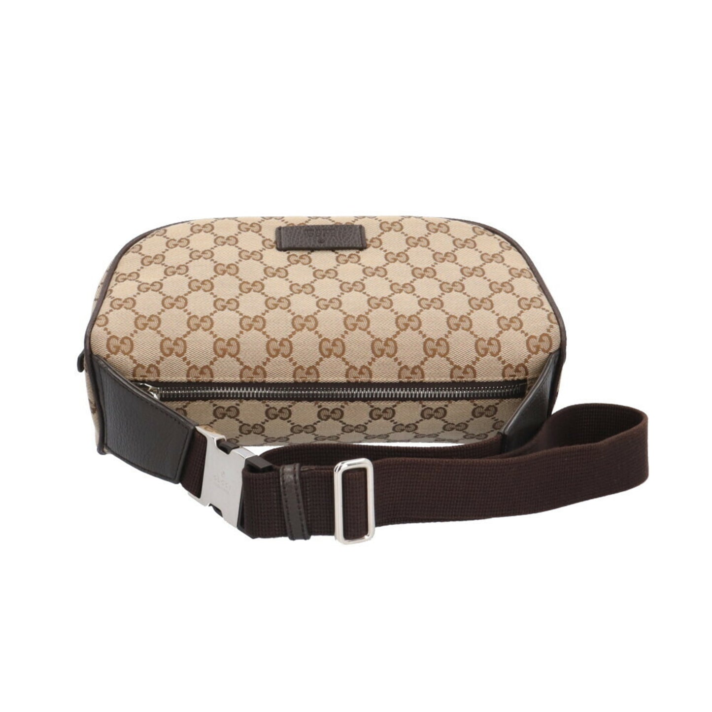 Gucci Canvas Brown Crossbody Bags