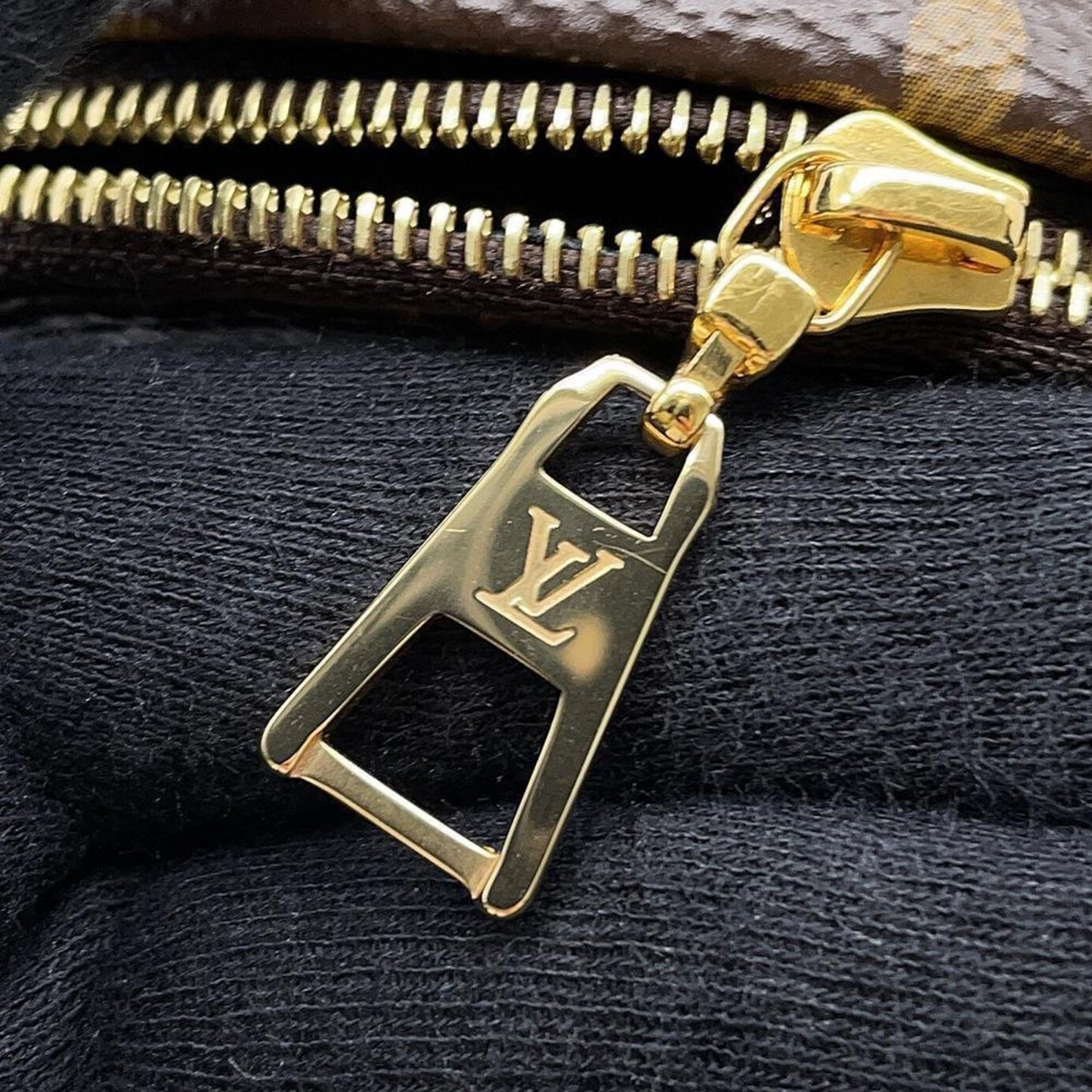 Louis Vuitton Monogram Canvas Black Backpacks